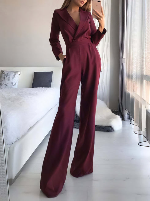 womens-jumpsuits-solid-long-sleeve-slim-fit-jumpsuit