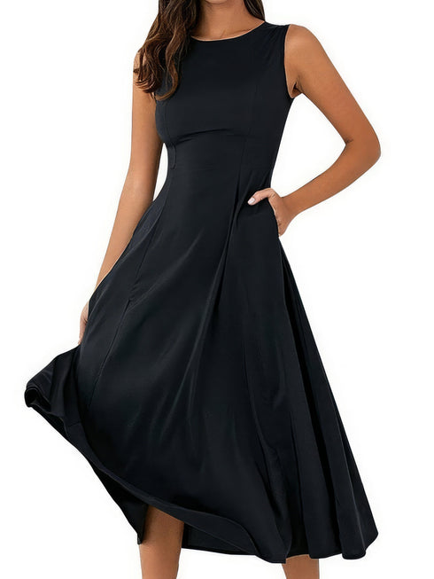 sleeveless-round-neck-womens-large-swing-dress