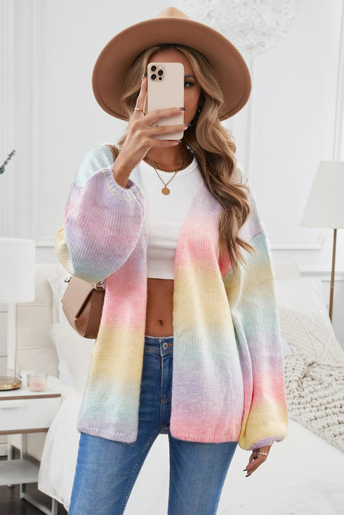 multicolor-ombre-tie-dye-drop-shoulder-cardigan