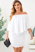 one-shoulder-waisted-three-quarter-sleeve-dress