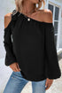 womens-blouses-chiffon-temperament-off-shoulder-tie-loose-blouse