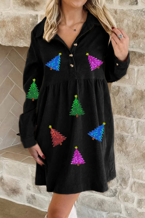 Christmas graphic dress