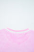 Sachet Pink Sequin Chenille MERRY Graphic Plush Pullover