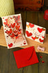 Fiery Red Love You Valentines Day Pop Card