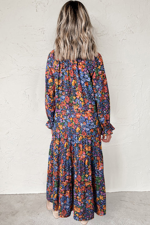 floral long dress