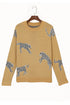 camel-fuzzy-cheetah-accent-round-neck-sweater