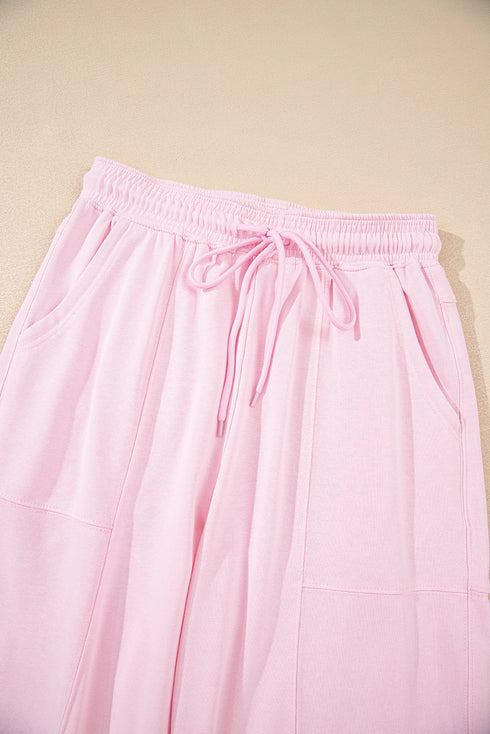 light pink jogger pants