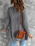 dark-gray-front-pocket-and-buttons-closure-cardigan