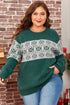 plus size xmas sweaters