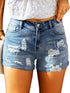 spring-summer-stylish-denim-shorts-sexy-low-waist-lace-up-detail-flag-pattern-skinny-fit-with-stretch-fabric-hand-wash-or-dry-clean