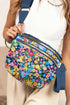 floral crossbody bag