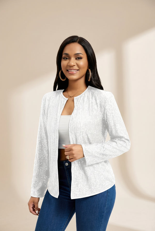 Fashionable Long Sleeve Jacket made for easy styling and wardrobe coordination, with premium-like structure and finish