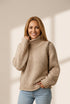 Chunky Knit Turtleneck Pullover