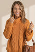 Chunky Knit Turtleneck Pullover