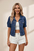 Button-Down Denim Vest