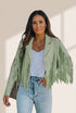 All-Season Fringe Suede Jacket