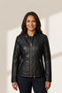 Elevate Your Look: Stylish Zip-Up Leather Jacket
