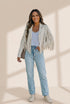 Women's Lapel Fringe Long Sleeve Coat in Coats with versatile layering silhouettes