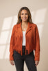 Women's Lapel Fringe Long Sleeve Coat in Coats with versatile layering silhouettes