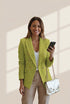 Women's Single-Breasted Blazers and High Waist Trousers Two-Piece Suit with practical styling and dependable silhouette control.