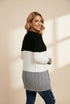 Cozy Cable Knit Button-Front Long Sleeve Cardigan