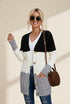 Cozy Cable Knit Button-Front Long Sleeve Cardigan