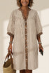 trendy-womens-khaki-stripe-shirt-dress-with-leopard-trim-loose-fit-bracelet-sleeves-for-effortless-casual-style