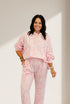 Pink Camo Print Jogger Pants Set