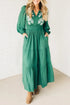 long sleeve maxi dress