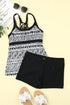 monochrome-geometry-print-sporty-tankini-swimsuit