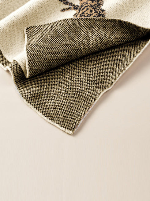 parchment-lively-cheetah-print-high-neck-split-hem-sweater