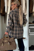 Parchment Plaid Classic Tunic Shacket