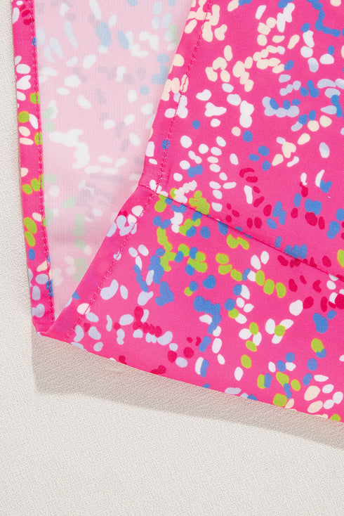 bonbon-abstract-print-collared-v-neck-babydoll-blouse