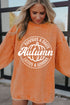 orange pumpkin sweatshirt