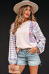 patchwork blouse