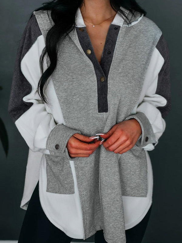 womens-dresses-pleated-polka-dot-tie-stand-collar-mini-dress