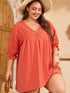 carrot-plus-size-eyelet-contrast-bodice-babydoll-dress