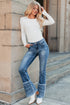 White Ribbed Long Sleeve Crew Neck Solid Color Bodysuit