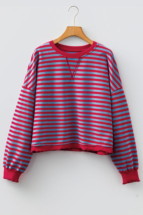stripe sweatshirt