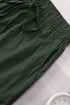 Green Strive Pocketed Tencel Shorts