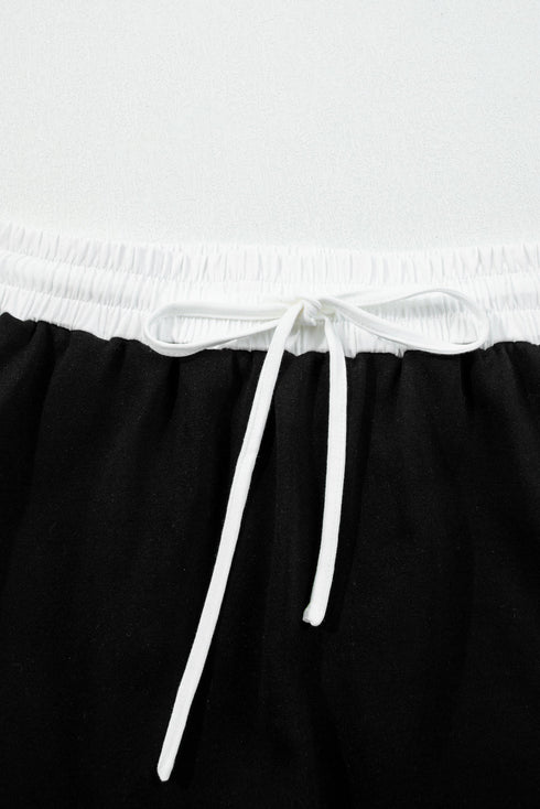 varsity sweatshirt skirt set