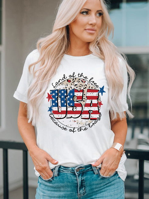 white-usa-flag-slogan-graphic-t-shirt
