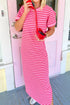 Rose Stripe dress