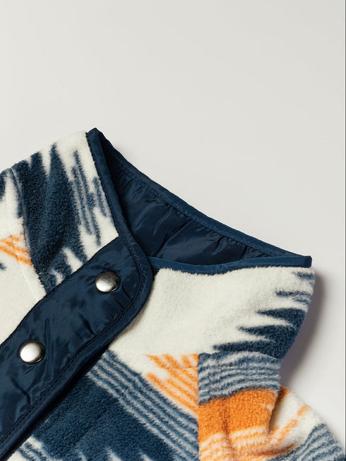 multicolour-western-aztec-snap-buttoned-fleece-jacket