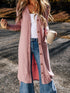 pink-ribbed-button-up-split-duster-cardigan