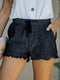 drawstring-high-waist-denim-shorts-with-pockets