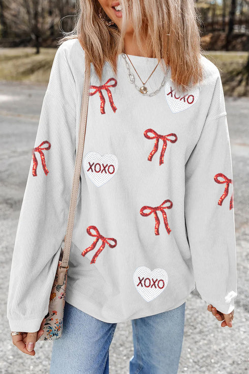 valentines graphic sweatshirt