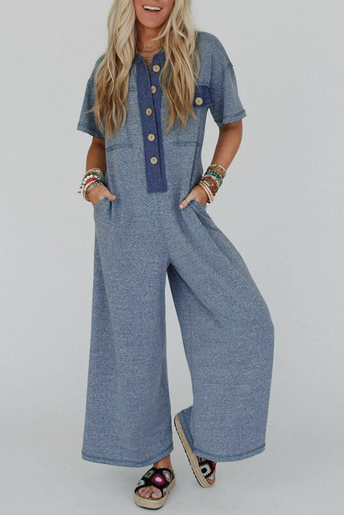 womens wide leg jumpsuit