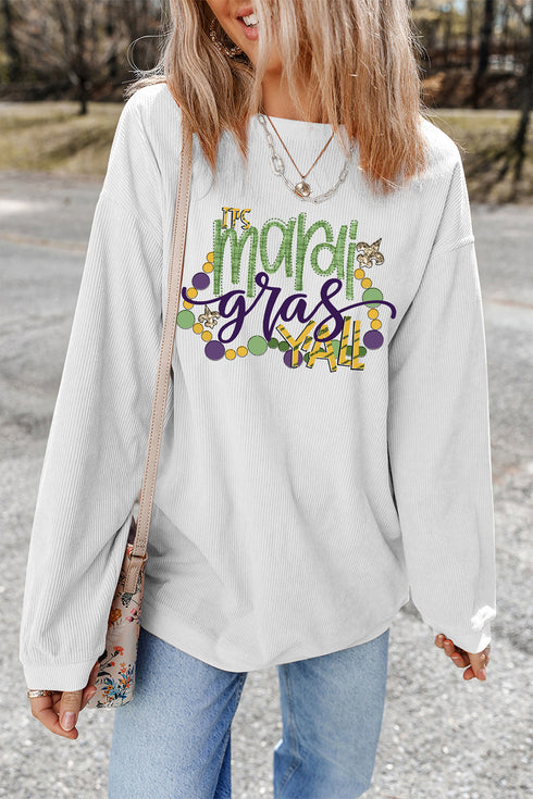 mardi gras sweatshirt
