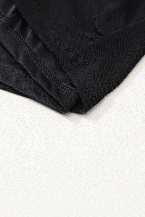 sexy-pleated-one-shoulder-solid-color-long-sleeves-mini-dress